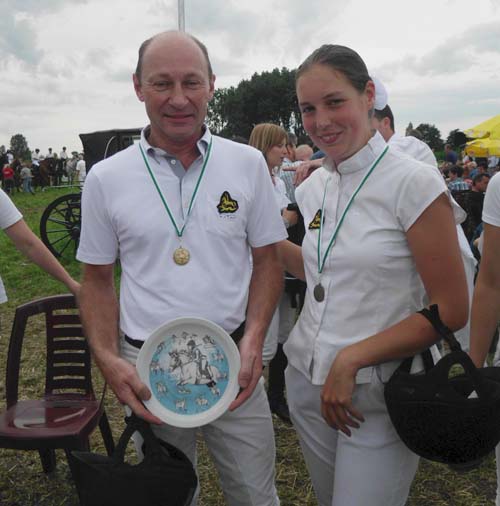 Marc De Vos & Sara Van Goethem, samen in de prijzen.