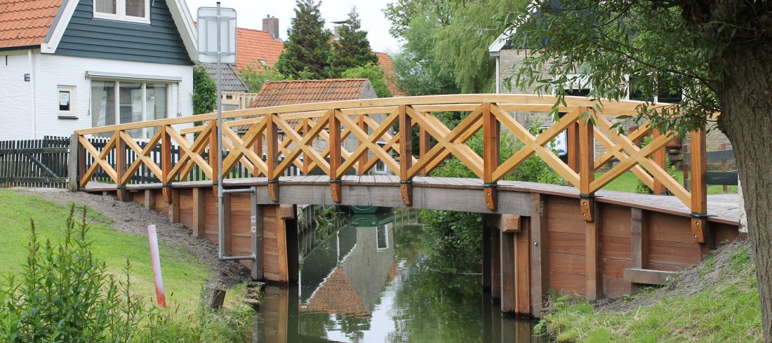 Houtwerk - Bruggen - De Boer & De Groot civiele werken