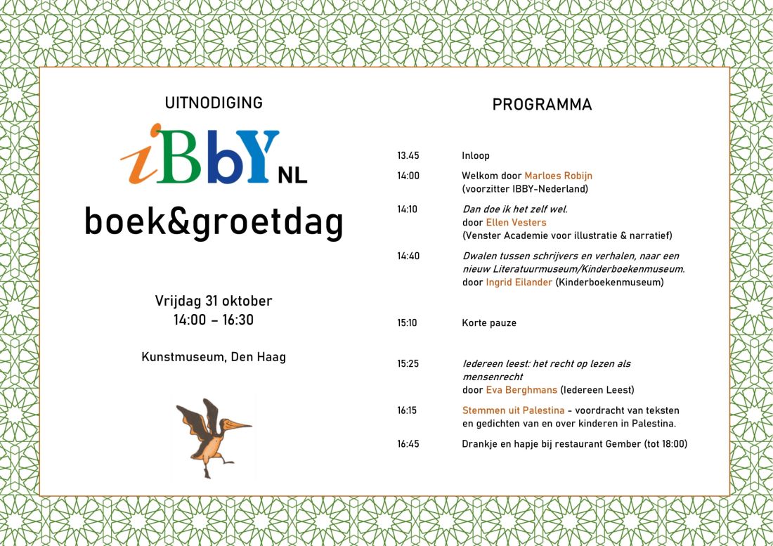 Programma boek&groetdag 2025