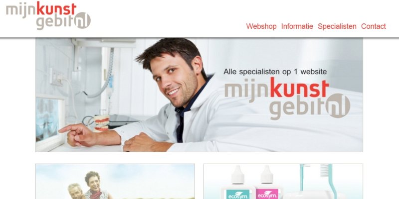 Nieuwe webportal Mijnkunstgebit.nl online
