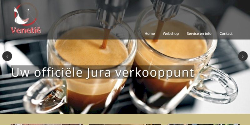 Vernieuwde webshop voor koffiebranderij Venetie uit Doetinchem is online