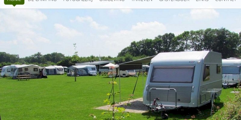 Vernieuwde website Camping t Meulenbrugge uit Vorden online
