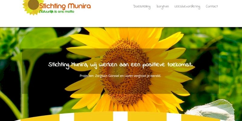Vernieuwde website stichting Munira online